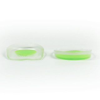 Gel heel cup with support