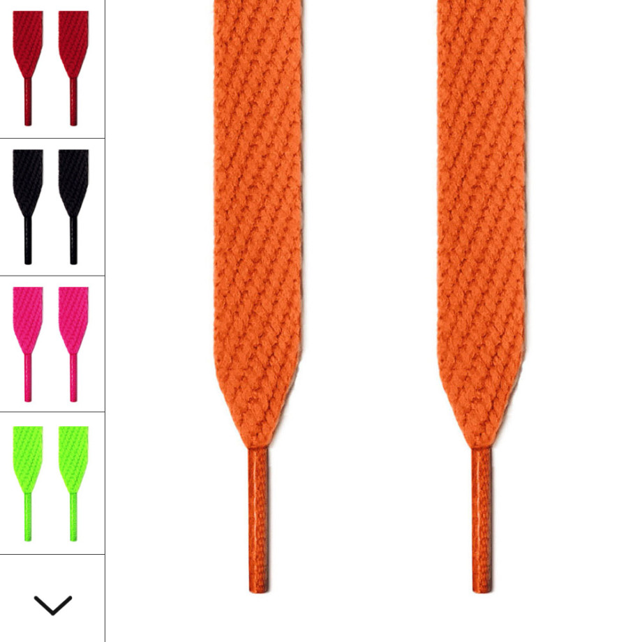Wide shoelaces hot sale near me