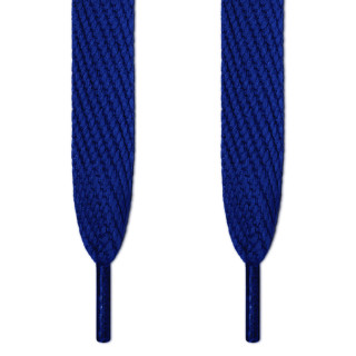 Super wide blue shoelaces