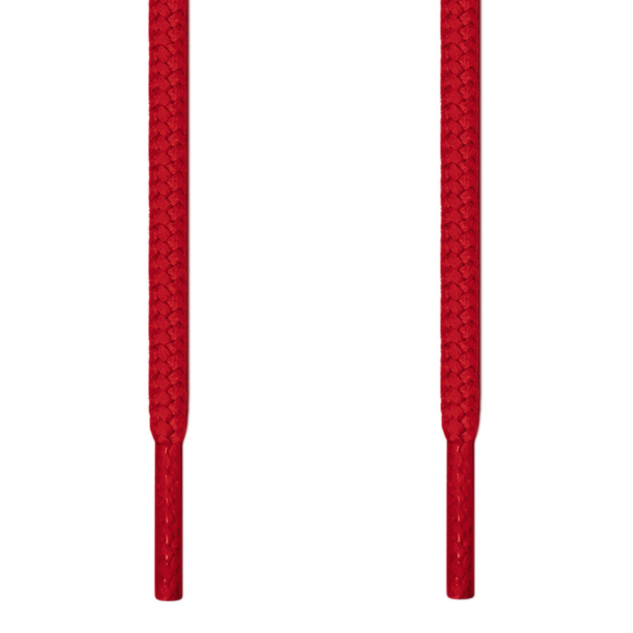 Round Red Shoelaces ← Great boot laces