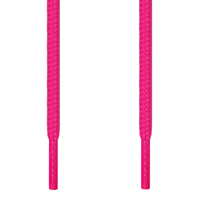 Round Hot Pink Shoelaces. ← High 
