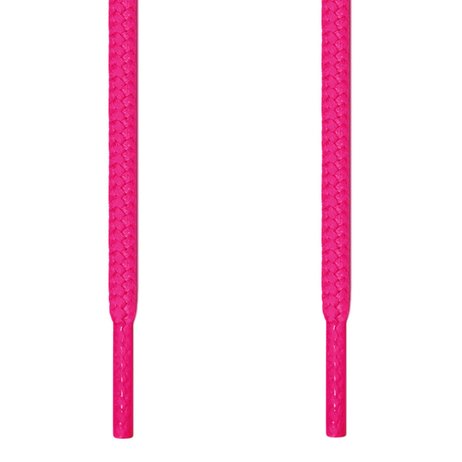 pink round shoelaces