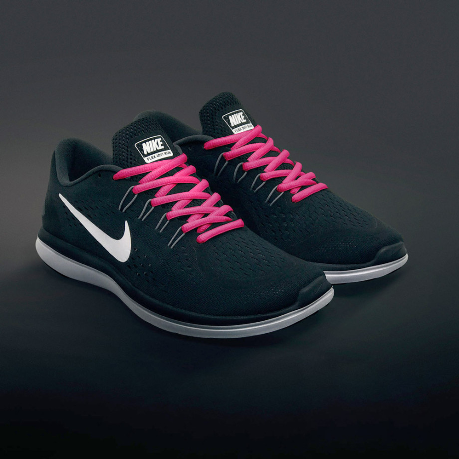 Oval Hot Pink Shoelaces For sports shoes Get them here