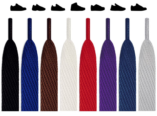 Flat Super Wide Shoelaces